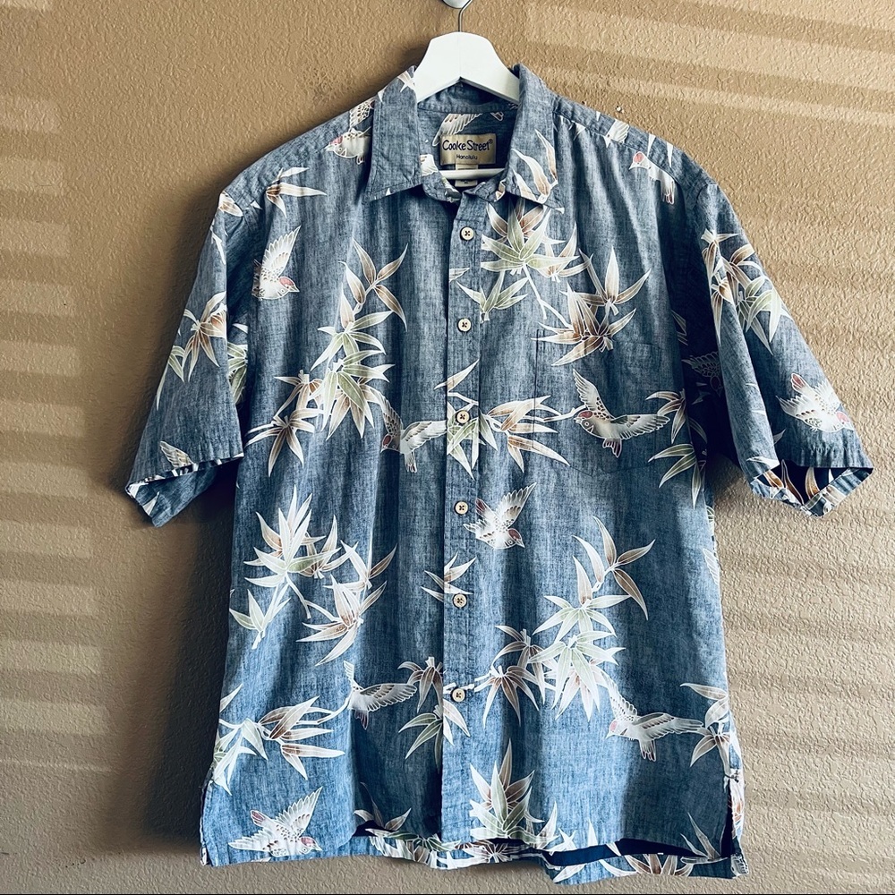Cooke Street Honolulu Hawaiian Casual Shirt XL